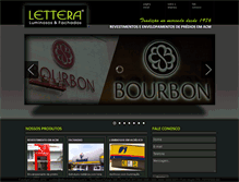 Tablet Screenshot of alettera.com.br